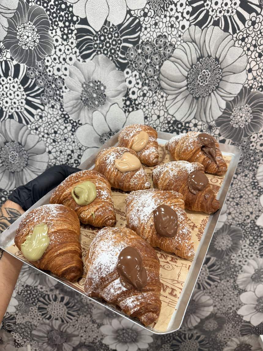 Brioche farcite con creme