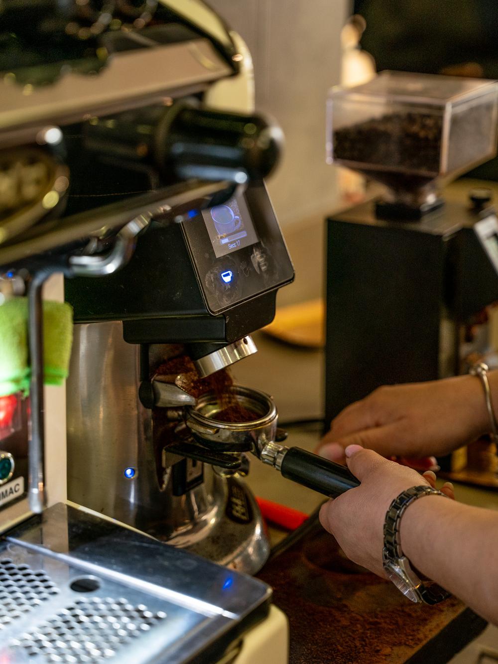 La preparazione del caffè