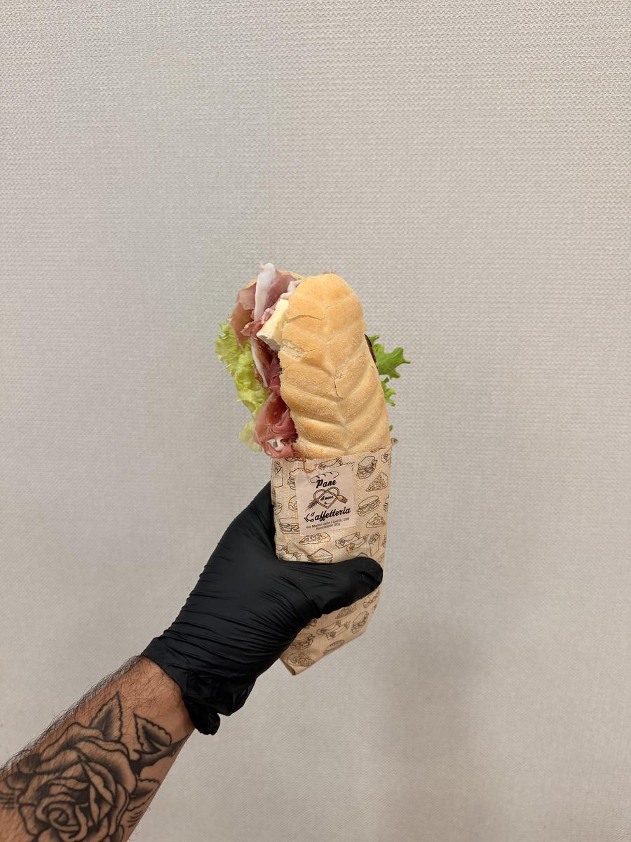 Panino con prosciutto crudo